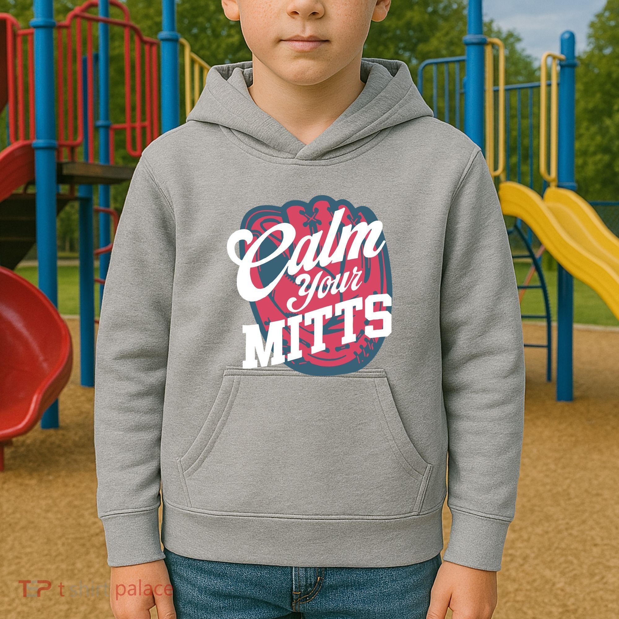 Calm Your Mitts Kids Hoodie