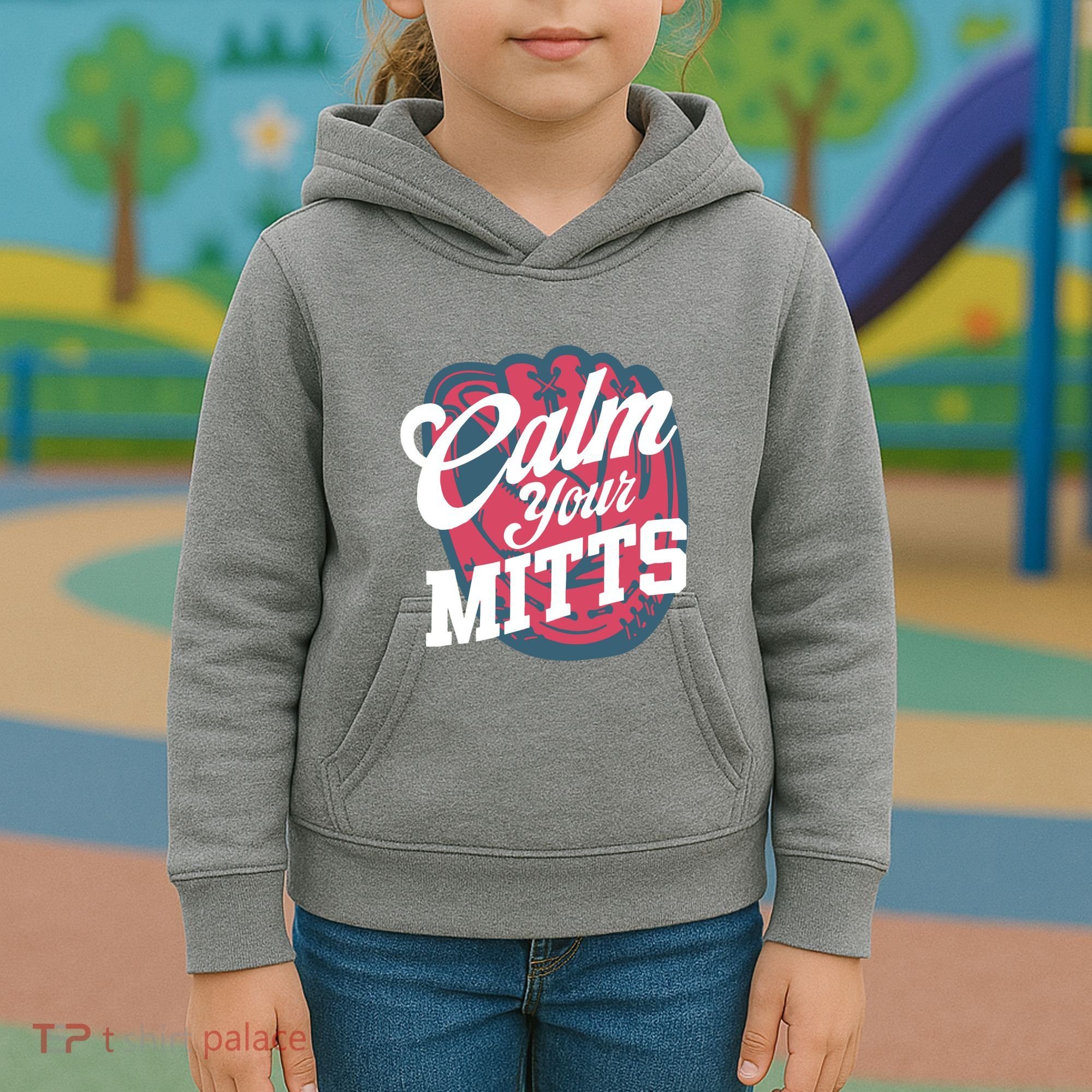 Calm Your Mitts Kids Hoodie