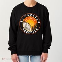 California Yosemite National Park El Capitan Women's Sweatshirt thumb 0