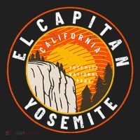 California Yosemite National Park El Capitan Women's Sweatshirt thumb 2