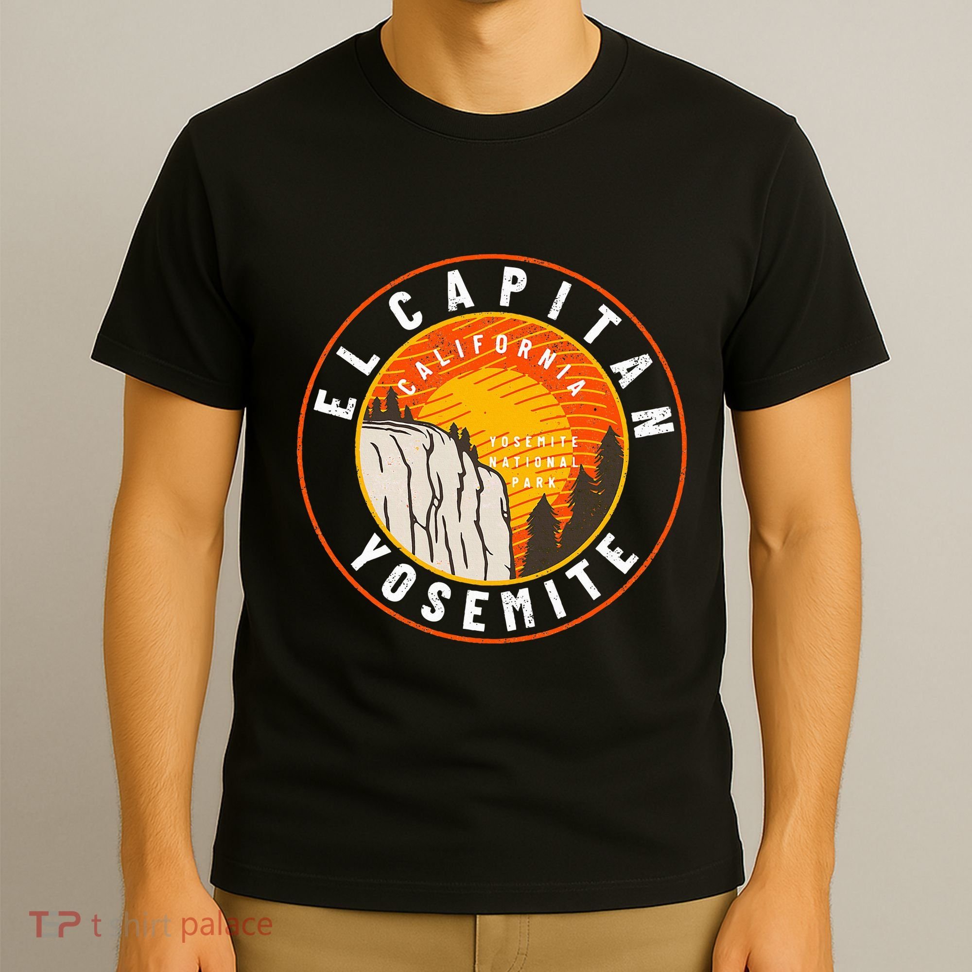 California Yosemite National Park El Capitan T-Shirt