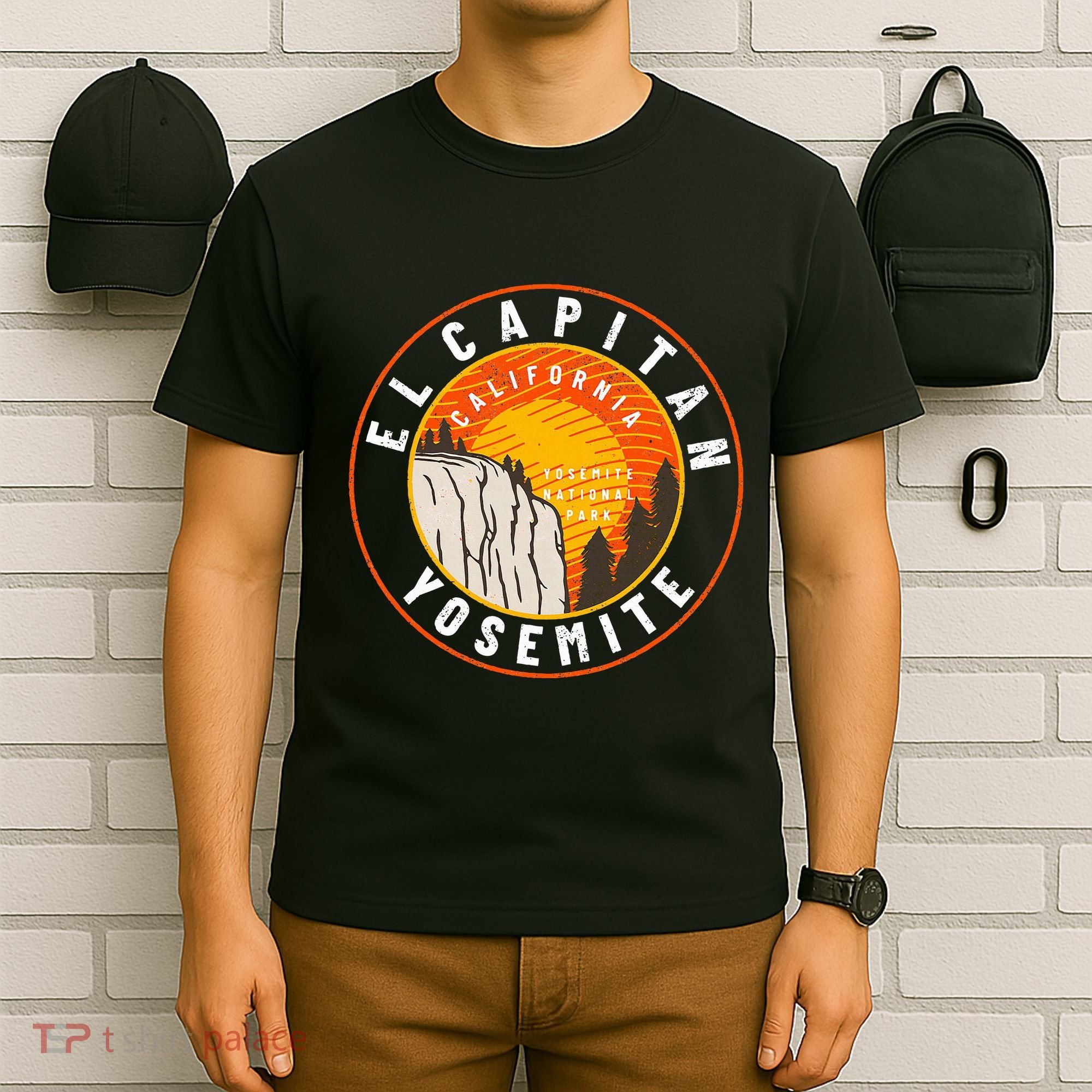 California Yosemite National Park El Capitan T-Shirt