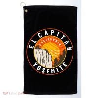 California Yosemite National Park El Capitan Golf Towel thumb 0