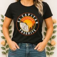 California Yosemite National Park El Capitan Women's T-Shirt thumb 2