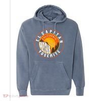 California Yosemite National Park El Capitan Comfort Colors Garment-Dyed Hooded Sweatshirt thumb 0