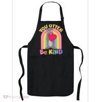 Cute You Otter Be Kind Apron thumb 0