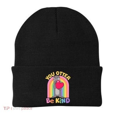 Cute You Otter Be Kind Beanie