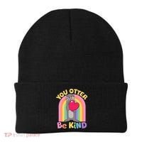 Cute You Otter Be Kind Beanie thumb 0