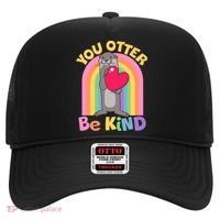 Cute You Otter Be Kind Hat thumb 0