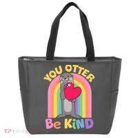 Cute You Otter Be Kind Tote Bag thumb 0