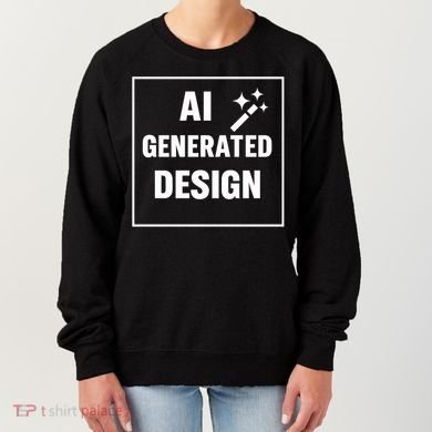 Create Your Own Custom AI Generated Personalized Design Women's Sweatshirt