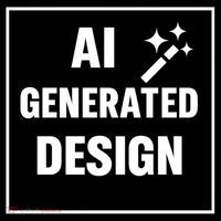 Create Your Own Custom AI Generated Personalized Design Button thumb 1