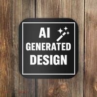 Create Your Own Custom AI Generated Personalized Design Coaster thumb 0