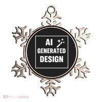 Create Your Own Custom AI Generated Personalized Design Ornament thumb 0