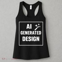 Create Your Own Custom AI Generated Personalized Design Women's Tank Top thumb 3