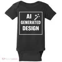Create Your Own Custom AI Generated Personalized Design Baby Bodysuit thumb 0
