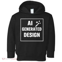 Create Your Own Custom AI Generated Personalized Design Toddler Hoodie thumb 0
