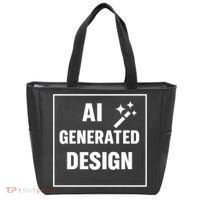 Create Your Own Custom AI Generated Personalized Design Tote Bag thumb 0