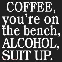 Coffee YouRe On The Bench Alcohol Suit Up Women's Sweatshirt thumb 2