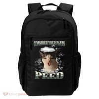 Consider Your Pants Peed Funny Freak Cat Meme Humor Saying Backpack thumb 0