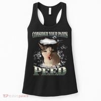 Consider Your Pants Peed Funny Freak Cat Meme Humor Saying Women's Tank Top thumb 0