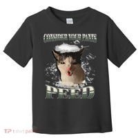 Consider Your Pants Peed Funny Freak Cat Meme Humor Saying Toddler T-Shirt thumb 0