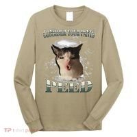 Consider Your Pants Peed Funny Freak Cat Meme Humor Saying Long Sleeve Shirt thumb 0