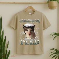 Consider Your Pants Peed Funny Freak Cat Meme Humor Saying T-Shirt thumb 2