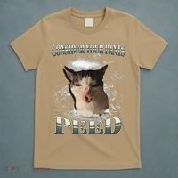 Consider Your Pants Peed Funny Freak Cat Meme Humor Saying T-Shirt thumb 5