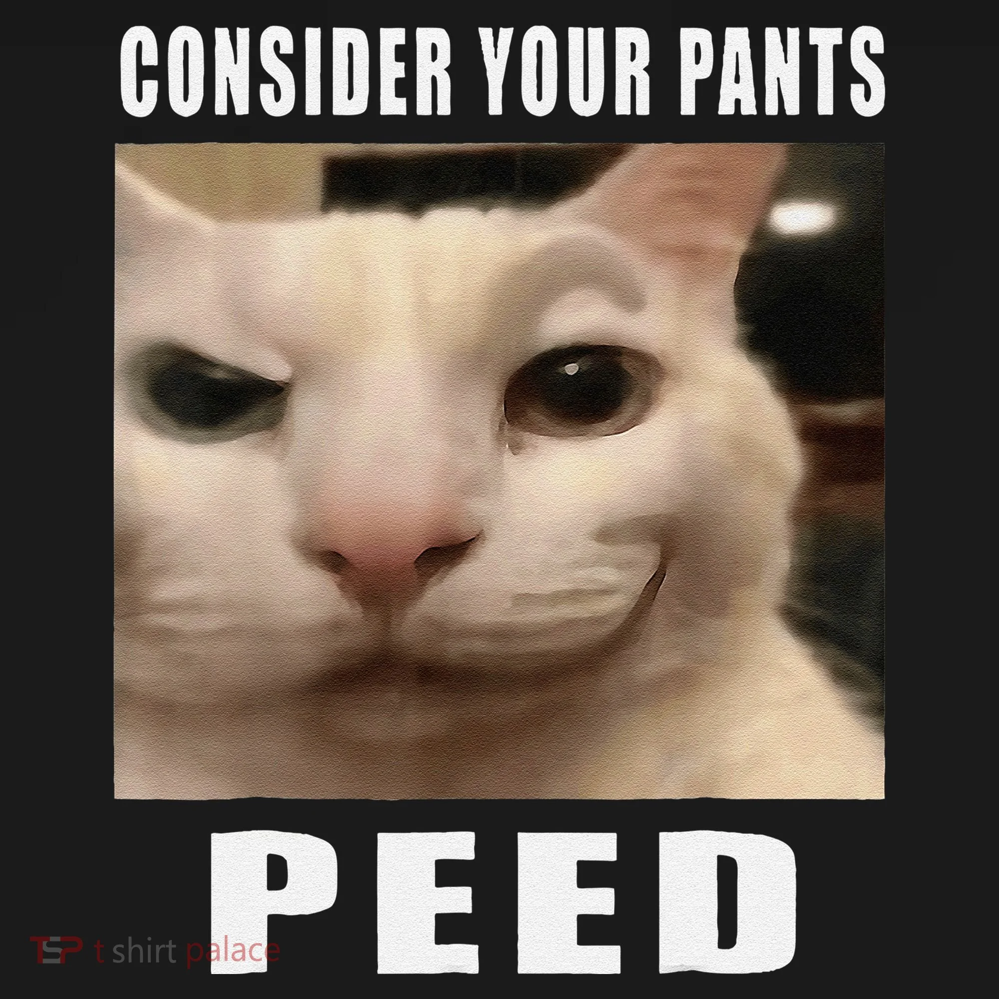 Consider Your Pants Peed Cat Funny Doggie Tank