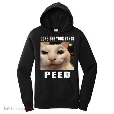 Consider Your Pants Peed Cat Funny Women's Hoodie