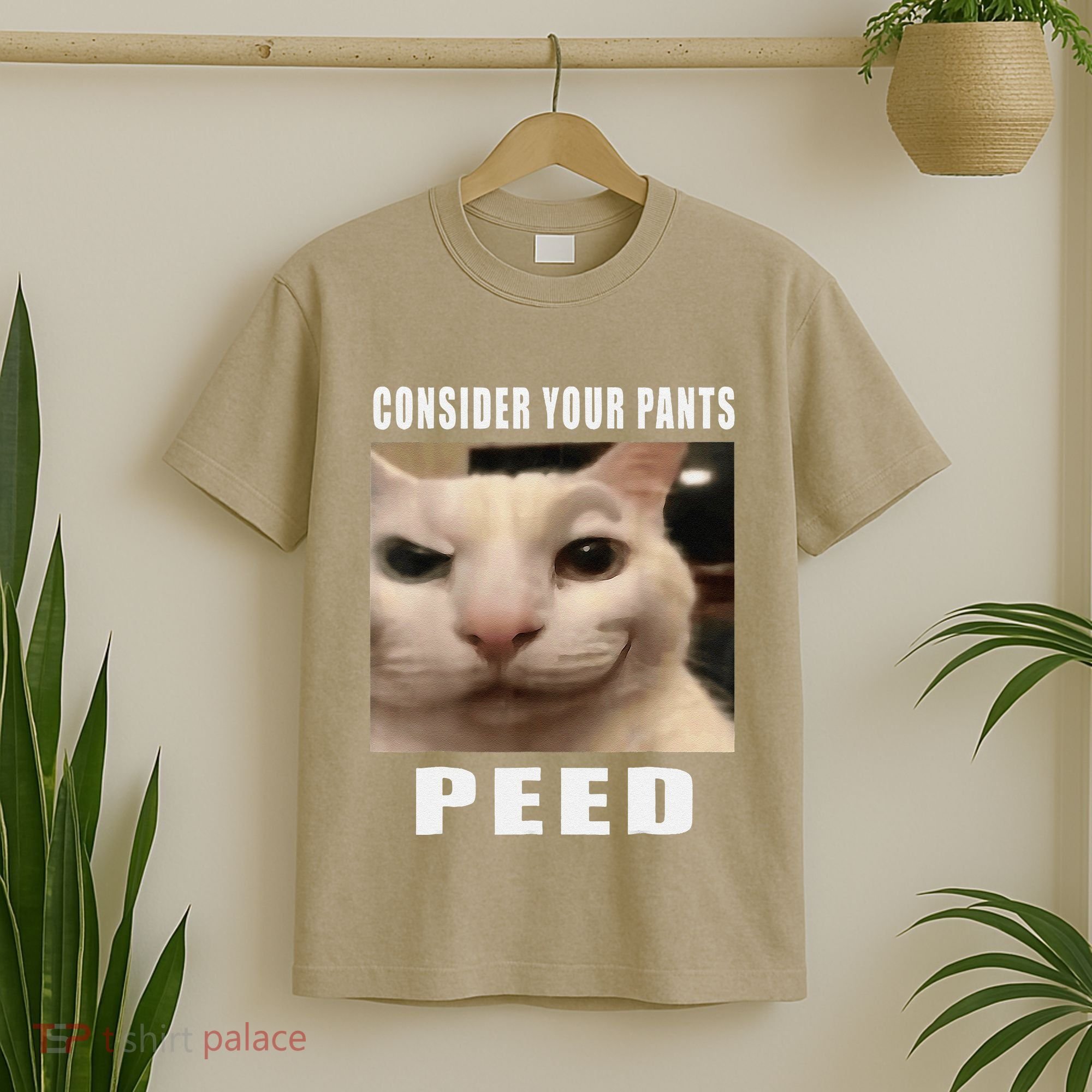 Consider Your Pants Peed Cat Funny T-Shirt