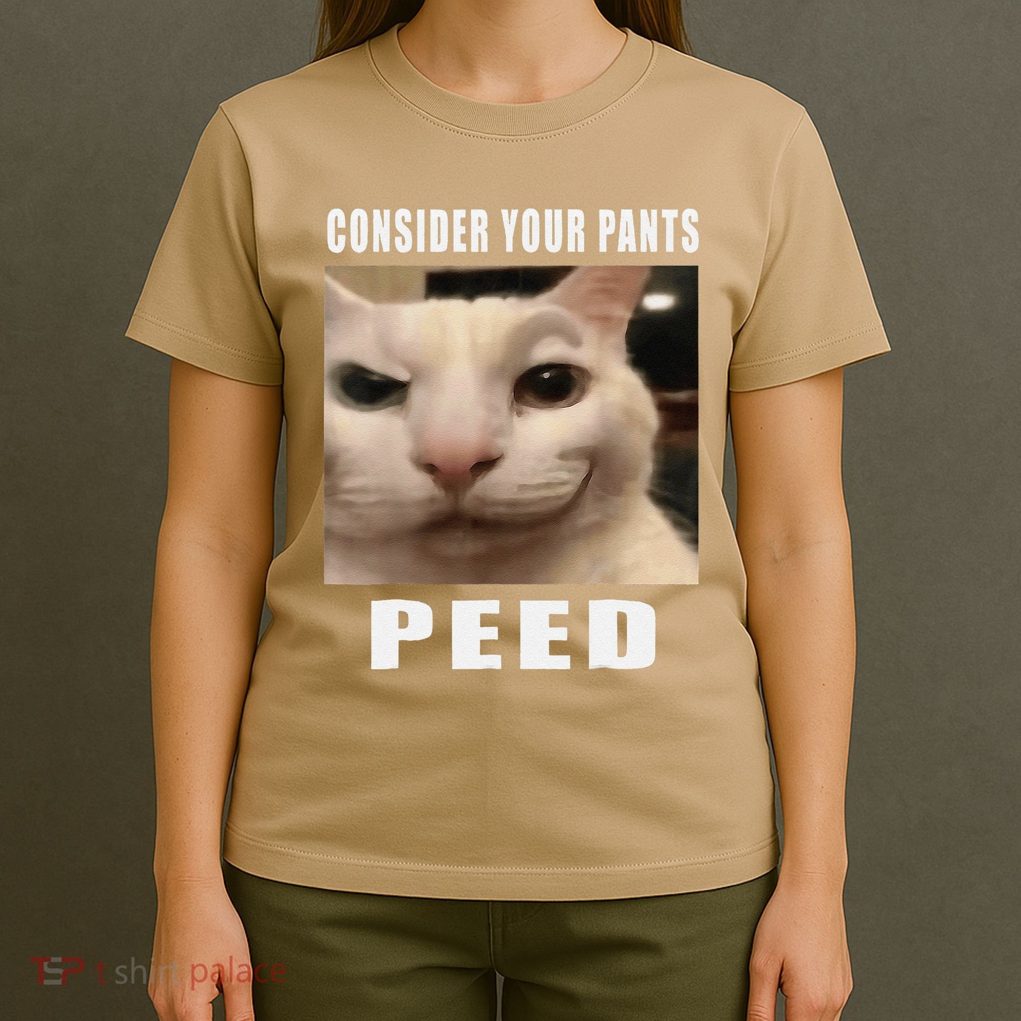 Consider Your Pants Peed Cat Funny T-Shirt