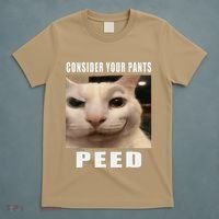 Consider Your Pants Peed Cat Funny T-Shirt thumb 5
