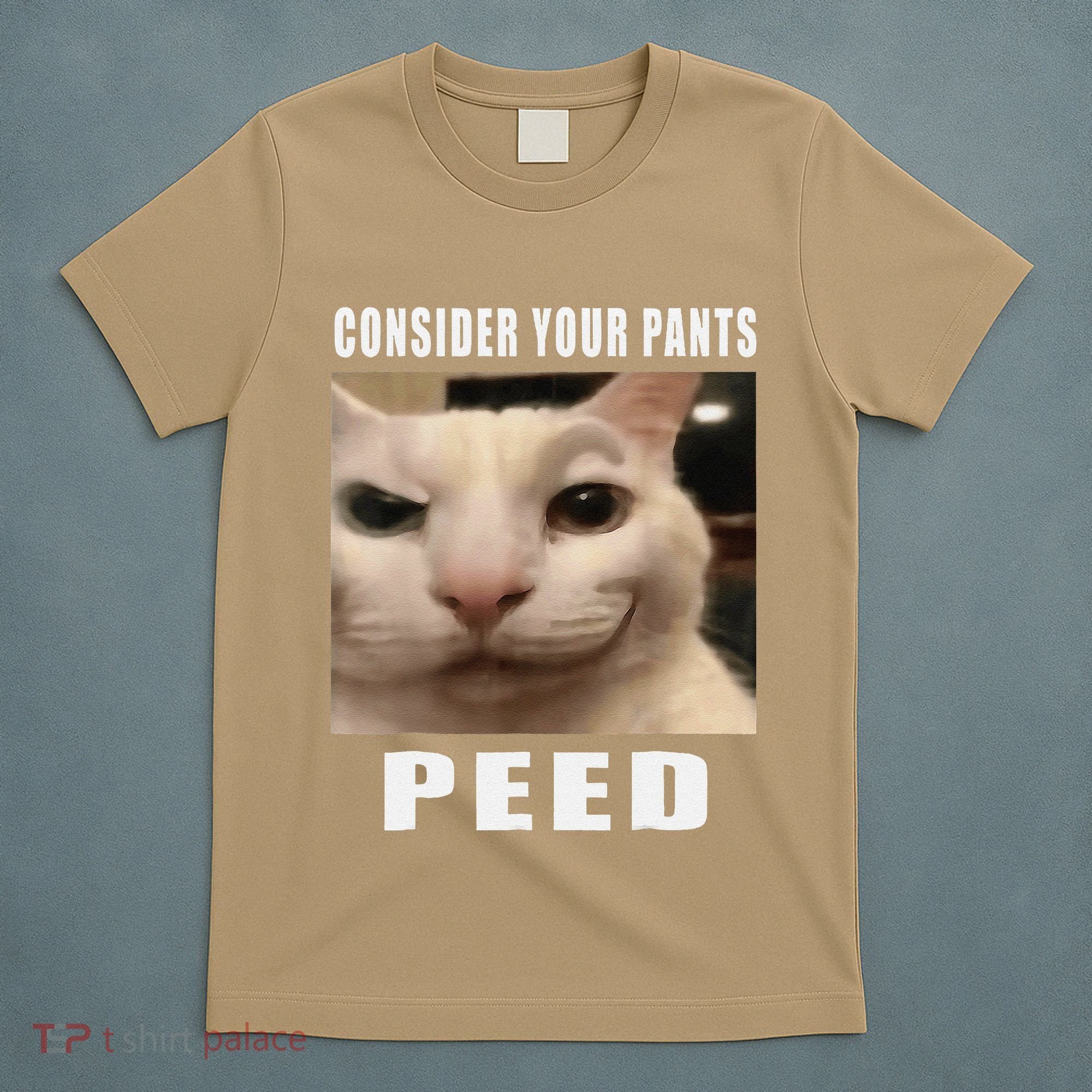 Consider Your Pants Peed Cat Funny T-Shirt