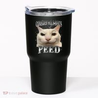 Consider Your Pants Peed Silly Cat Meme Tumbler thumb 0
