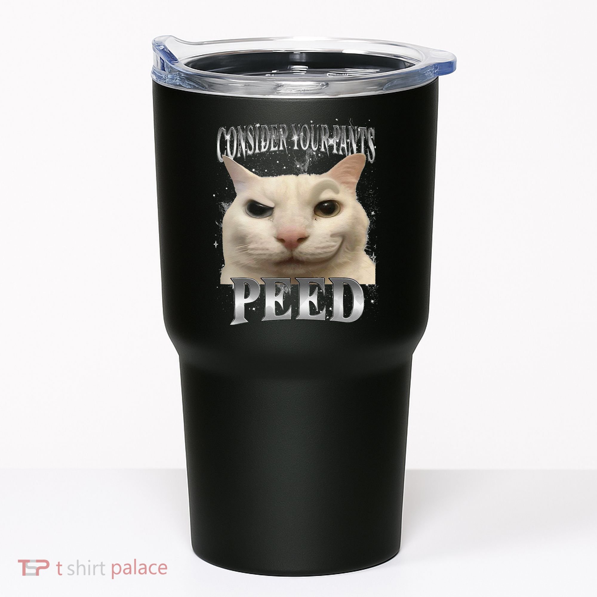 Consider Your Pants Peed Silly Cat Meme Tumbler