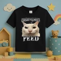 Consider Your Pants Peed Silly Cat Meme Toddler T-Shirt thumb 3