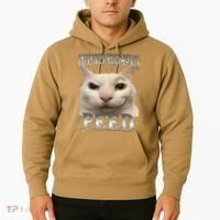 Consider Your Pants Peed Silly Cat Meme Hoodie thumb 2