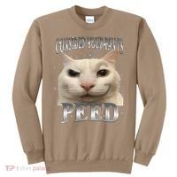 Consider Your Pants Peed Silly Cat Meme Sweatshirt thumb 0