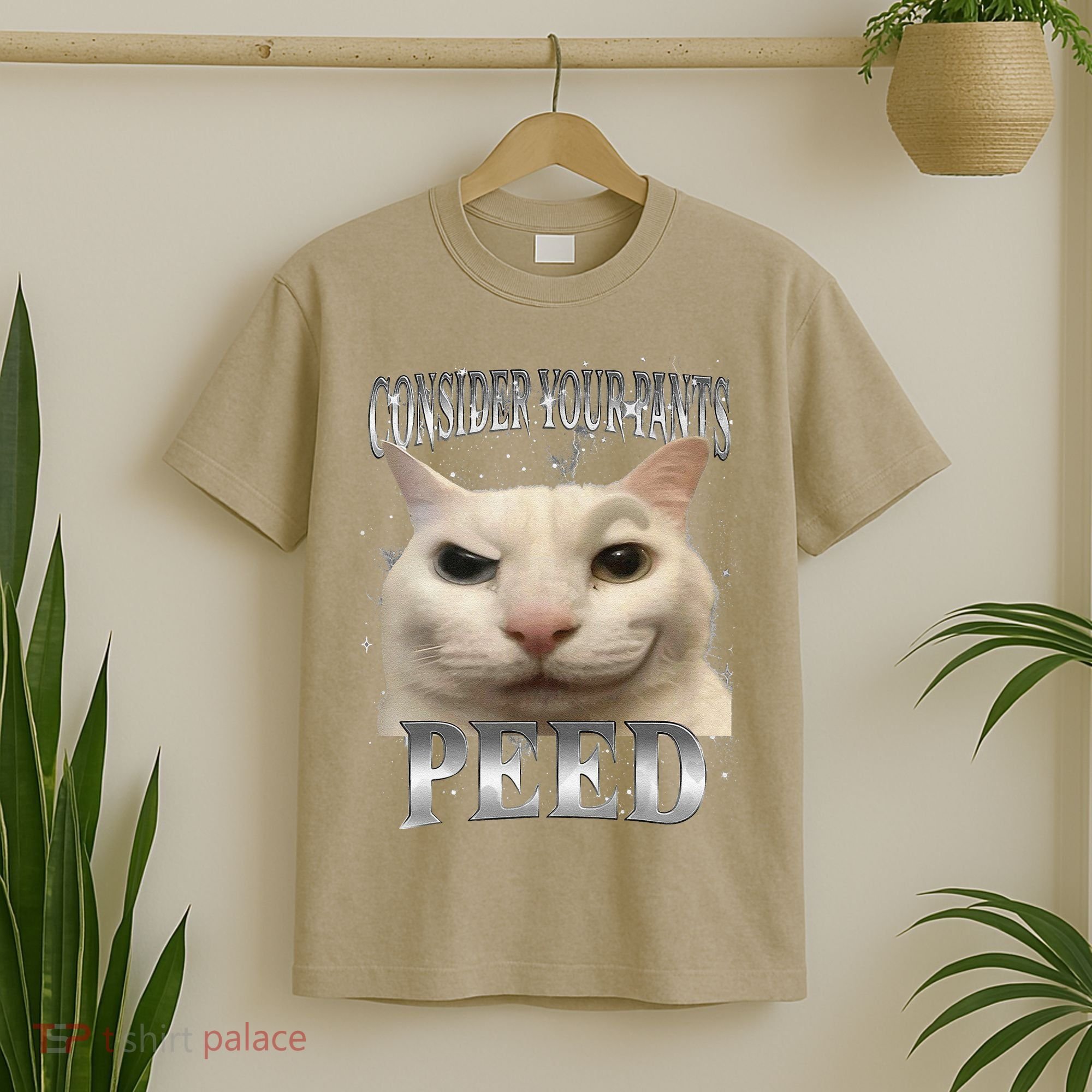 Consider Your Pants Peed Silly Cat Meme T-Shirt