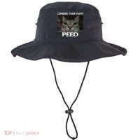 Consider Your Pants Peed Cat Funny Silly Cat Meme Bucket Hat thumb 0