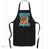 Consider Your Pants Peed Silly Cat Meme Apron thumb 0