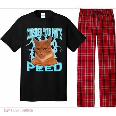 Consider Your Pants Peed Silly Cat Meme Pajama Set