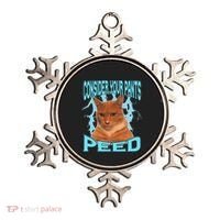 Consider Your Pants Peed Silly Cat Meme Ornament thumb 0
