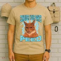 Consider Your Pants Peed Silly Cat Meme T-Shirt thumb 6
