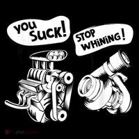 Cute You Suck! Stop Whining! Mechanical Engineering Button thumb 1