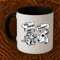 Cute You Suck! Stop Whining! Mechanical Engineering Coffee Mug thumb 2