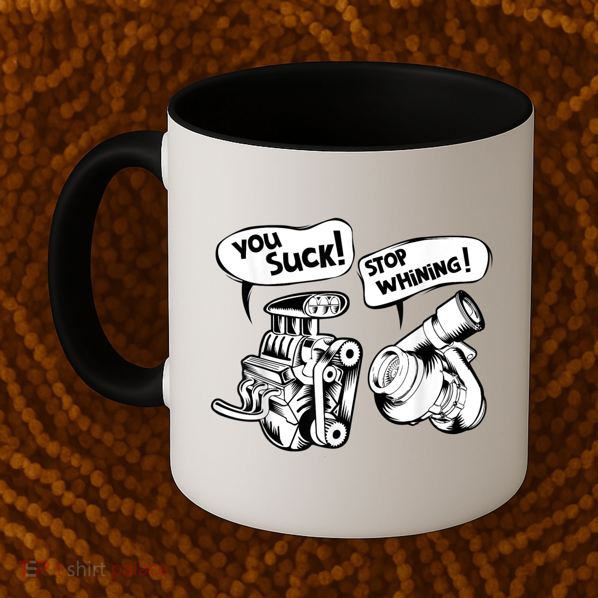 Cute You Suck! Stop Whining! Mechanical Engineering Coffee Mug