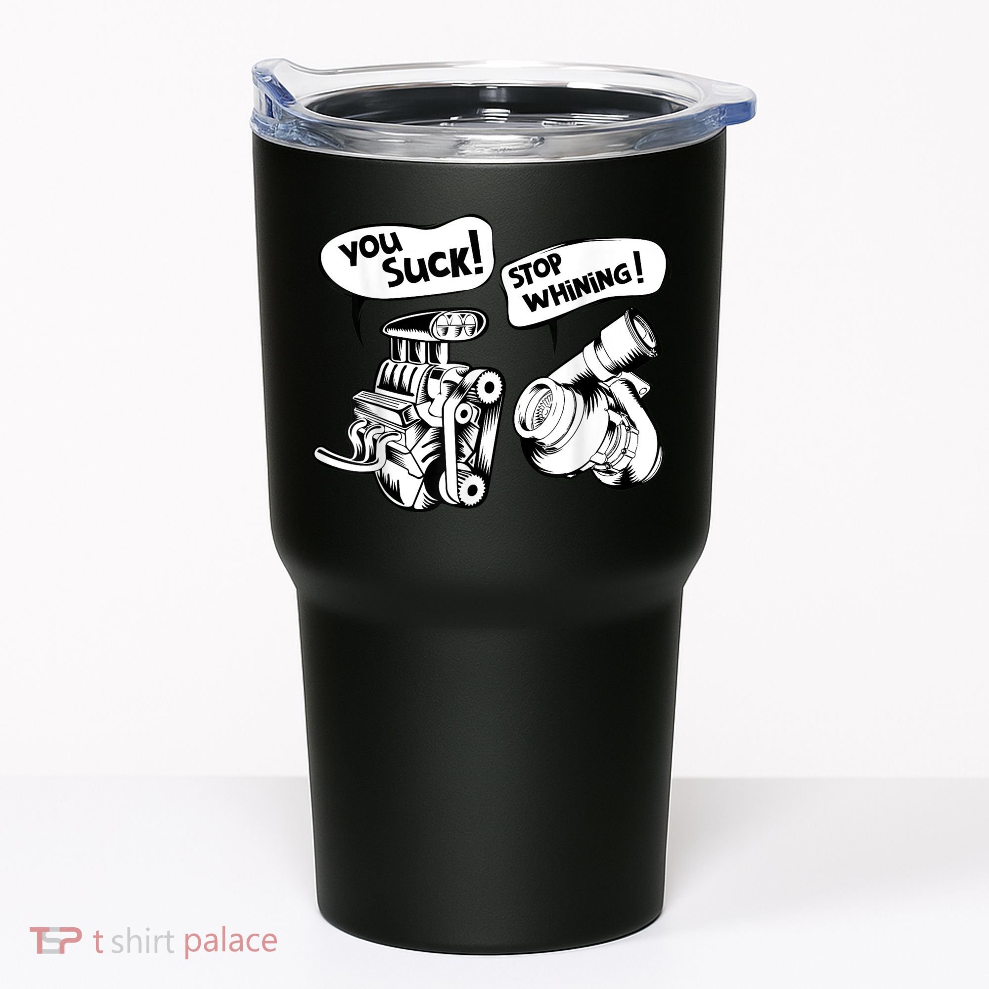 Cute You Suck! Stop Whining! Mechanical Engineering Tumbler